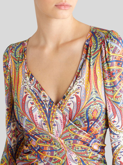 Etro PRINTED JERSEY DRESS outlook