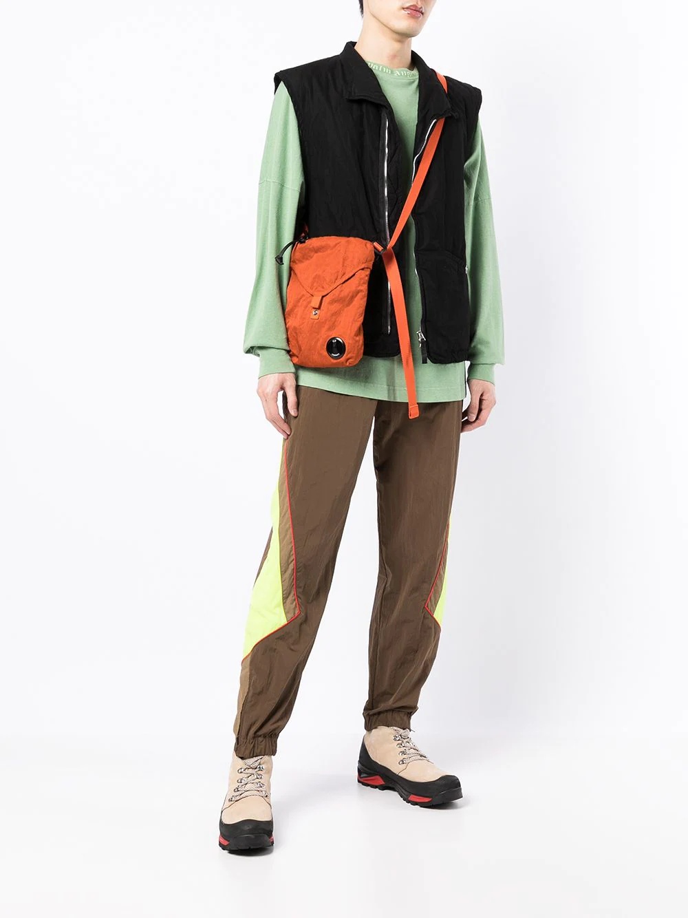 color-block sports jacket - 2