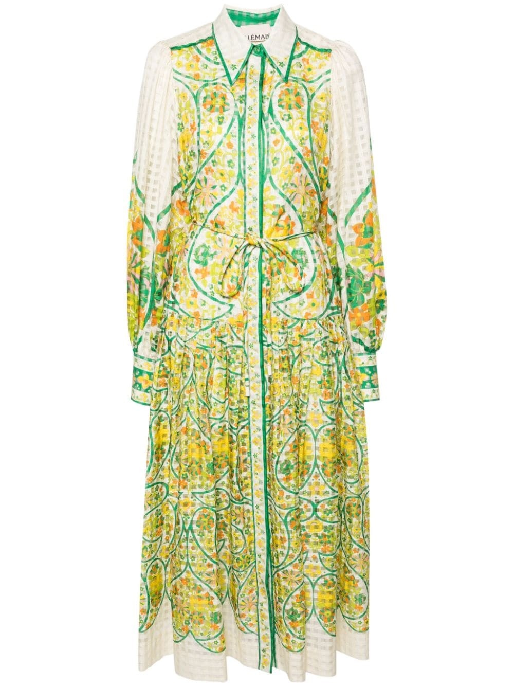 Rhonda floral-print shirtdress - 1