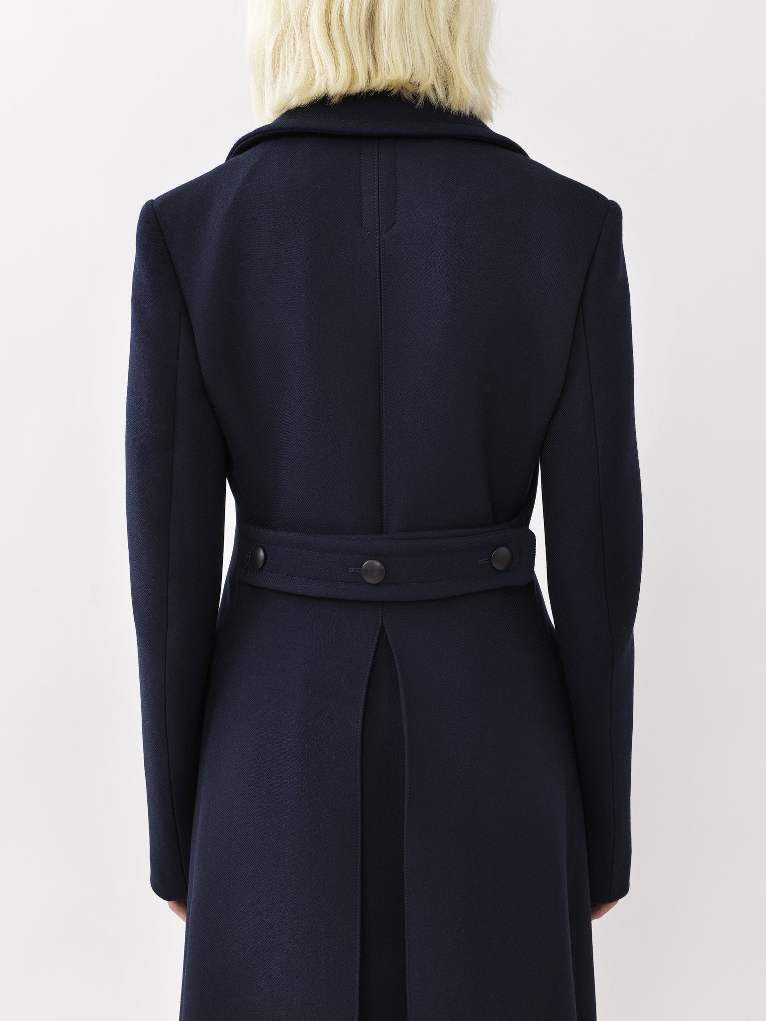 LONG DOUBLE-BREASTED COAT - 6