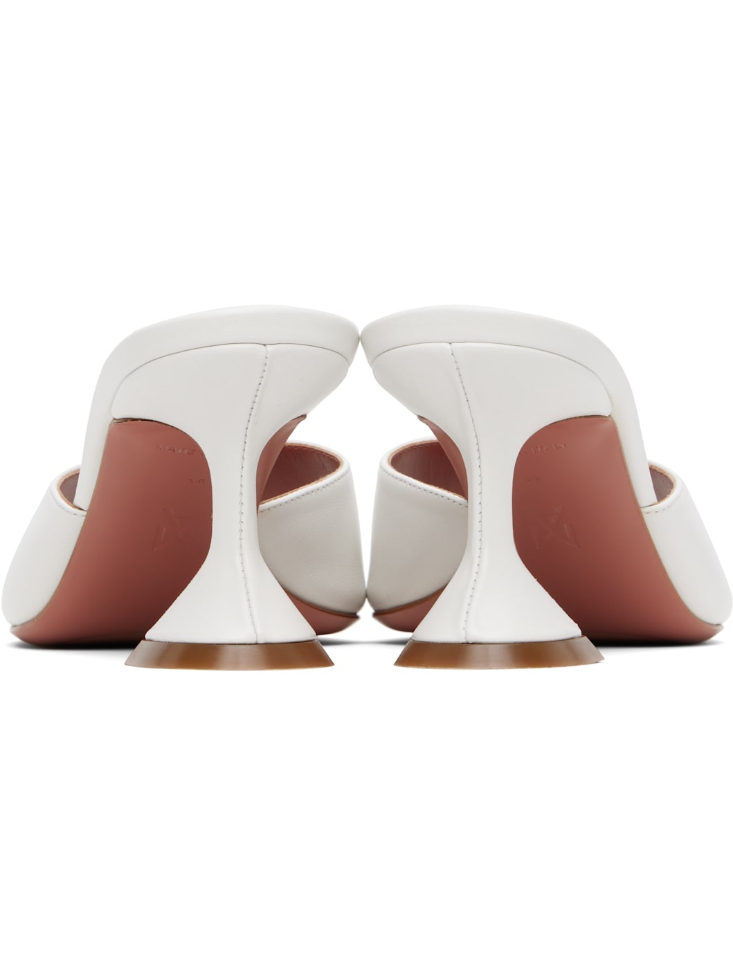 White Lupita Slipper 70 Heeled Sandals - 2