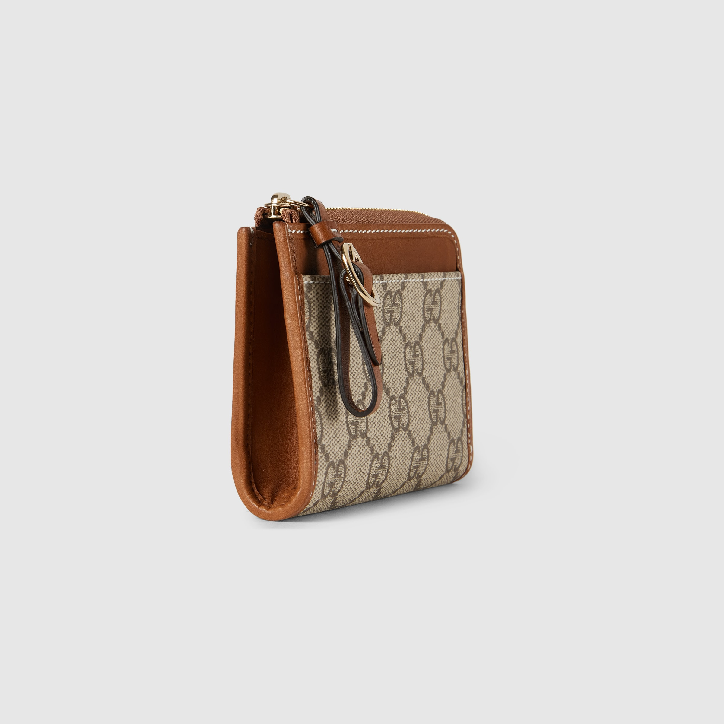 GG Emblem zip card case - 3