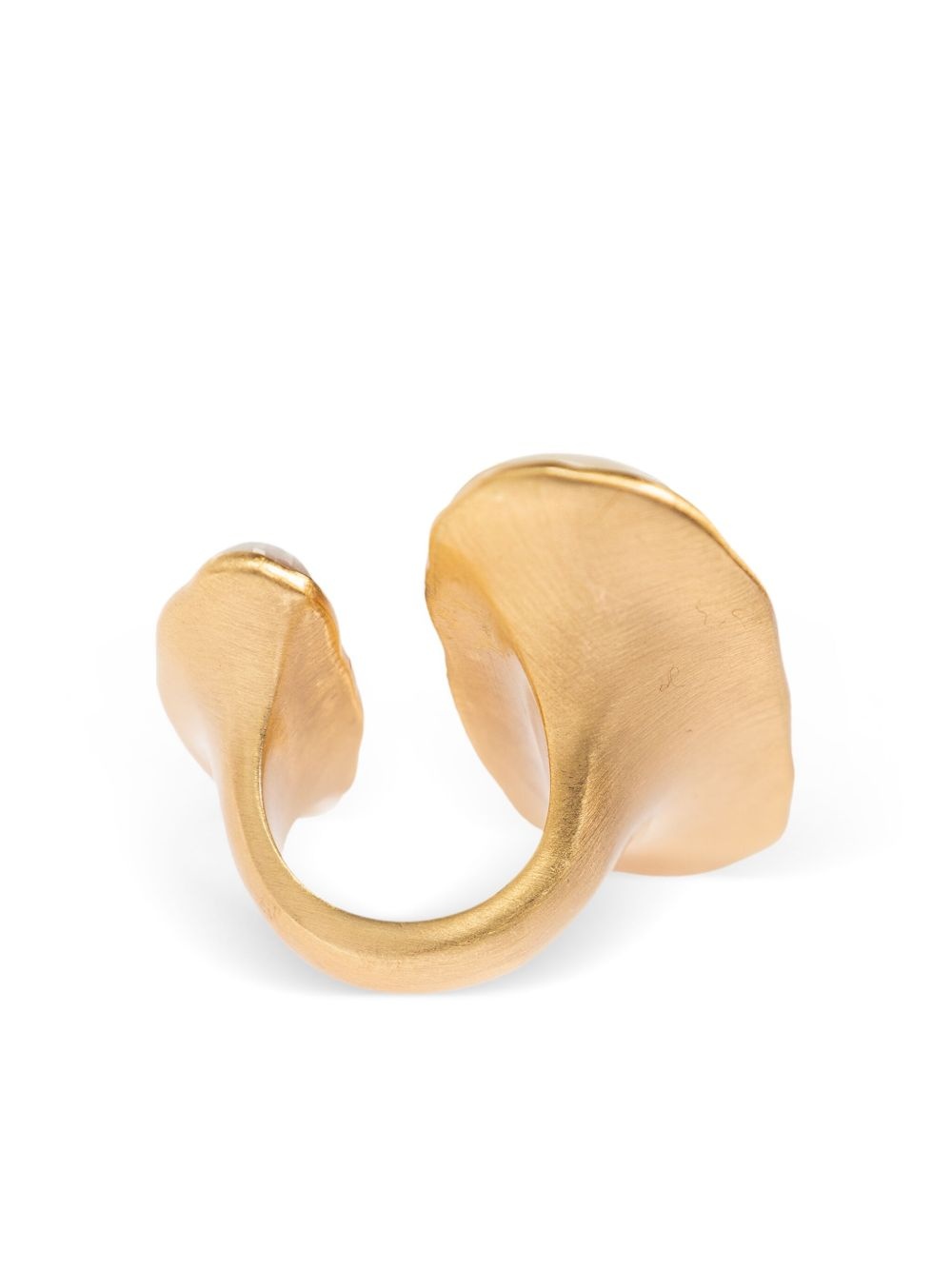 mother of pearl-embellished ring - 3