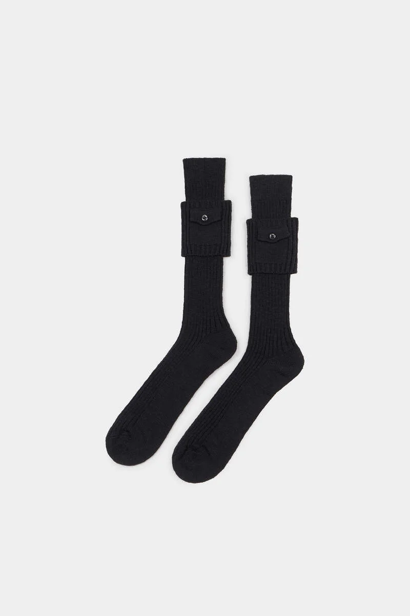 MILITARY CHIC MID-CREW SOCKS - 1