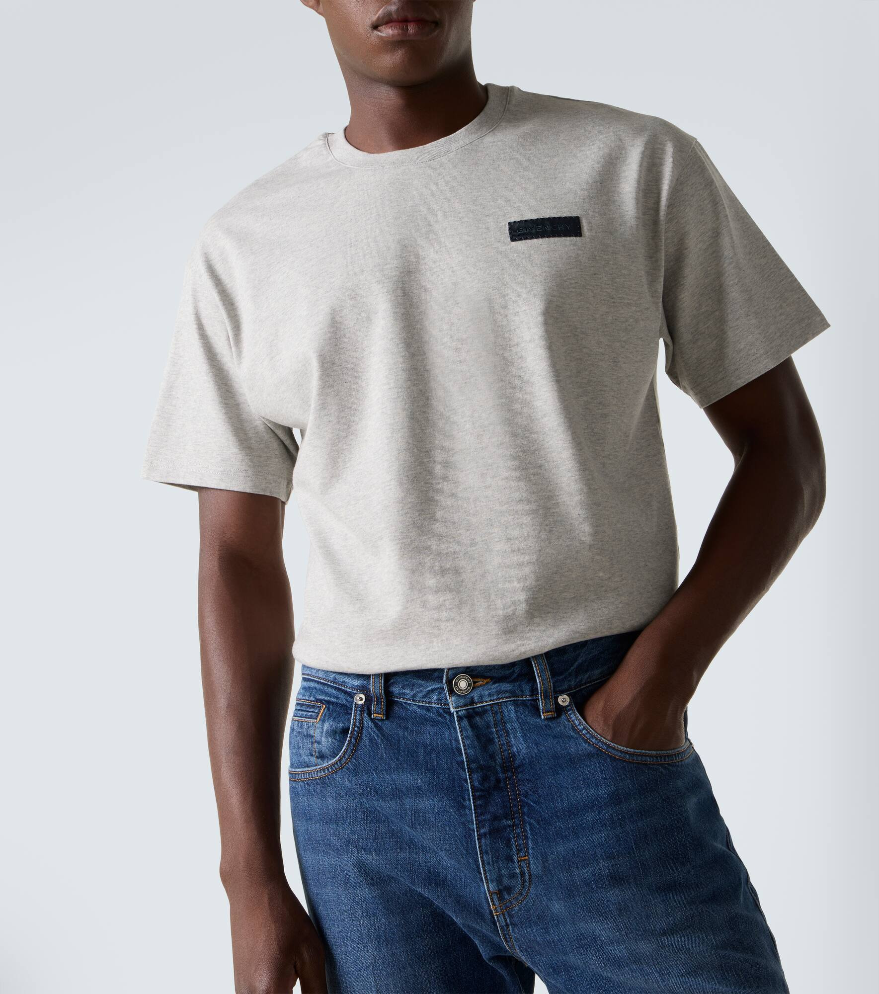Logo cotton jersey T-shirt - 5