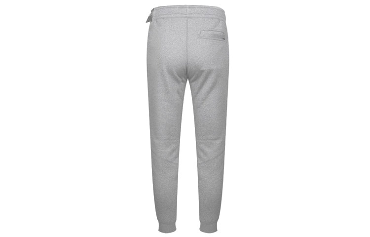 Air Jordan Fleece Casual Bundle Feet Sports Long Pants Gray CD8740-091 - 2