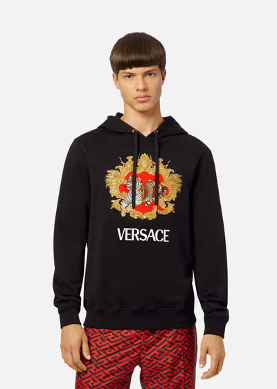 VERSACE Lunar New Year Tiger Hoodie outlook