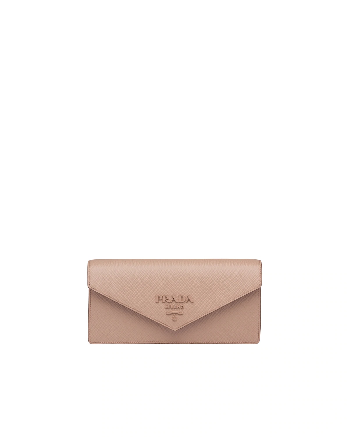 Prada Monochrome Saffiano leather clutch - 1