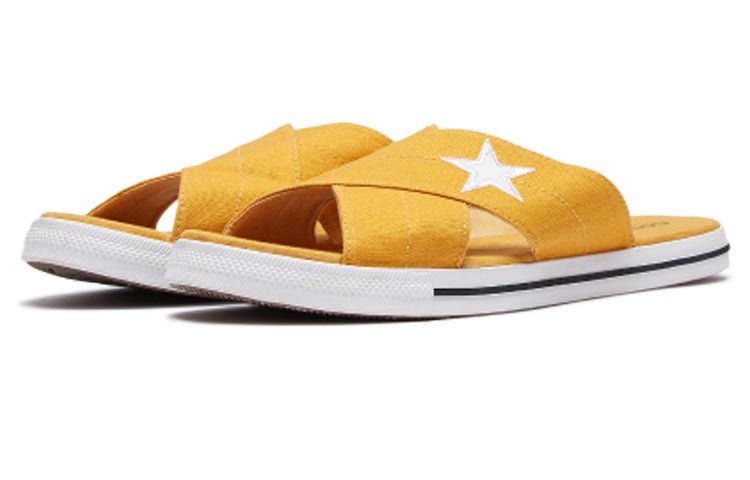 (WMNS) Converse One Star Slide 'Sunflower' 565529C - 3