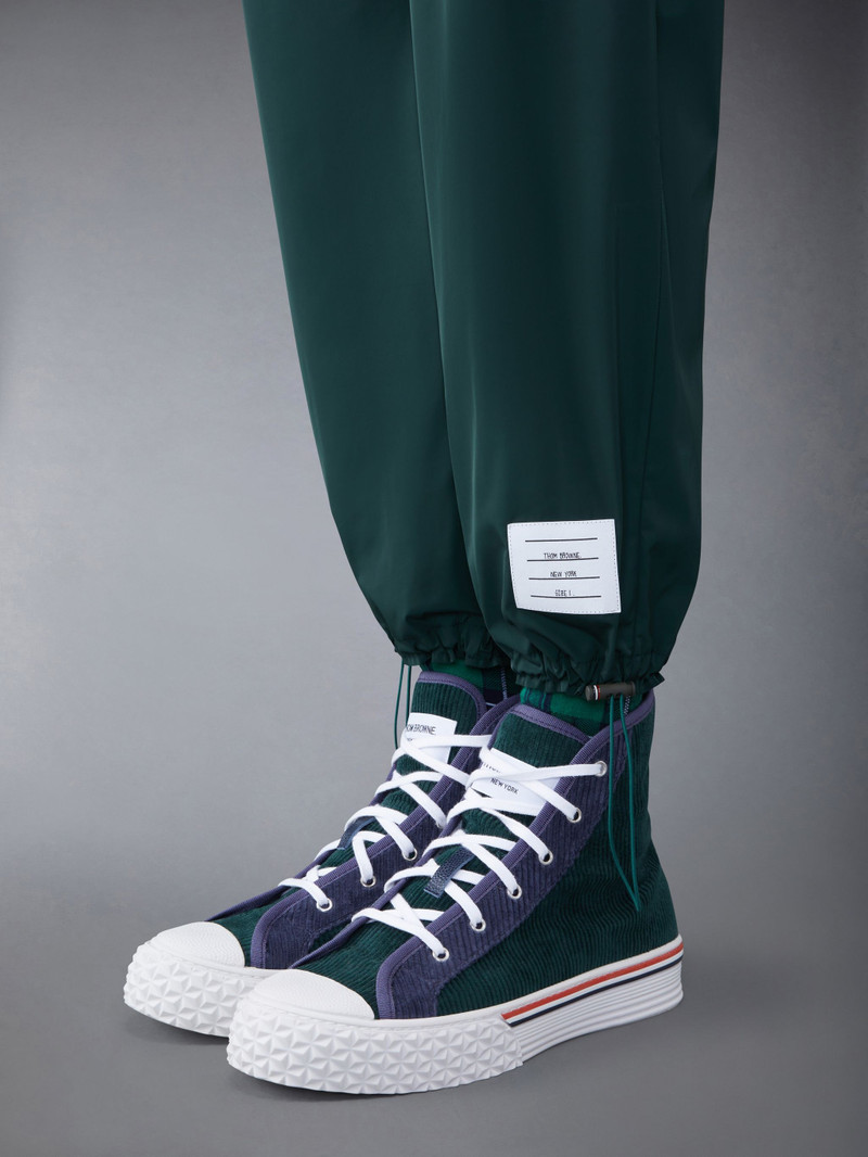 Tech Trouser W/ Seamed in Mesh 4 Bar in Poly Twill 4