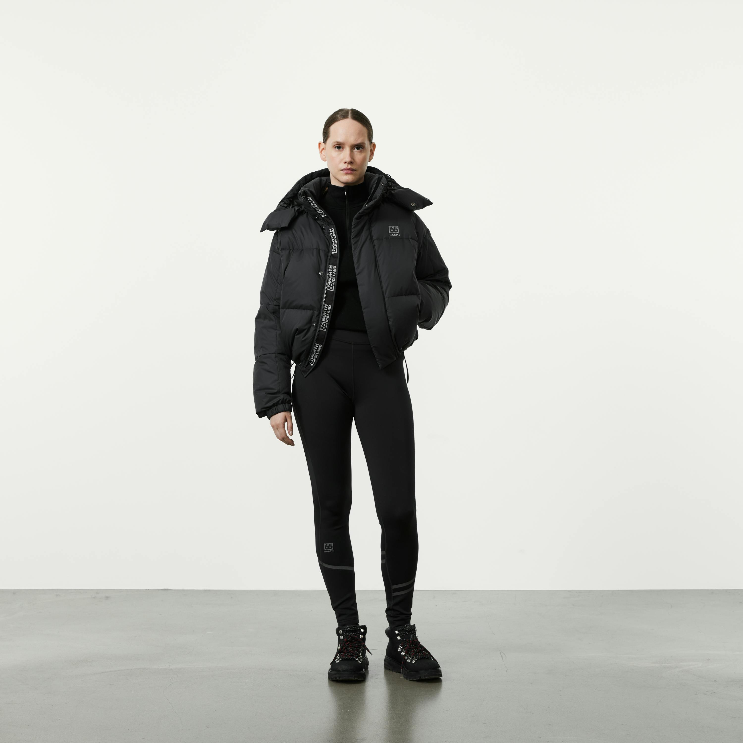 Dyngja Cropped Down Jacket - 3