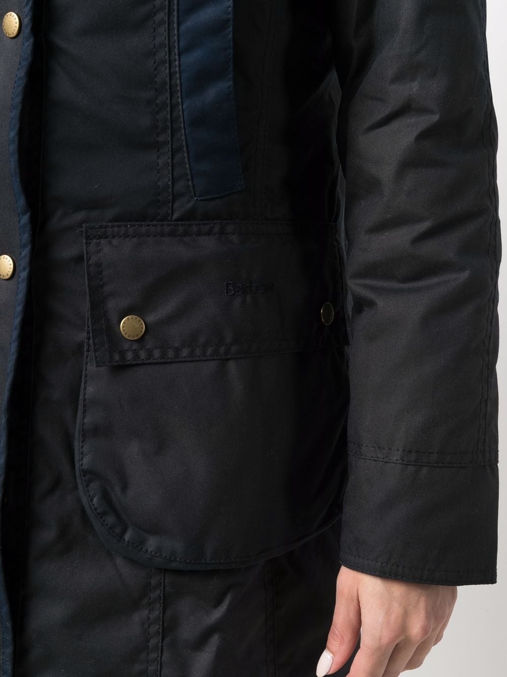 hooded parka coat - 5