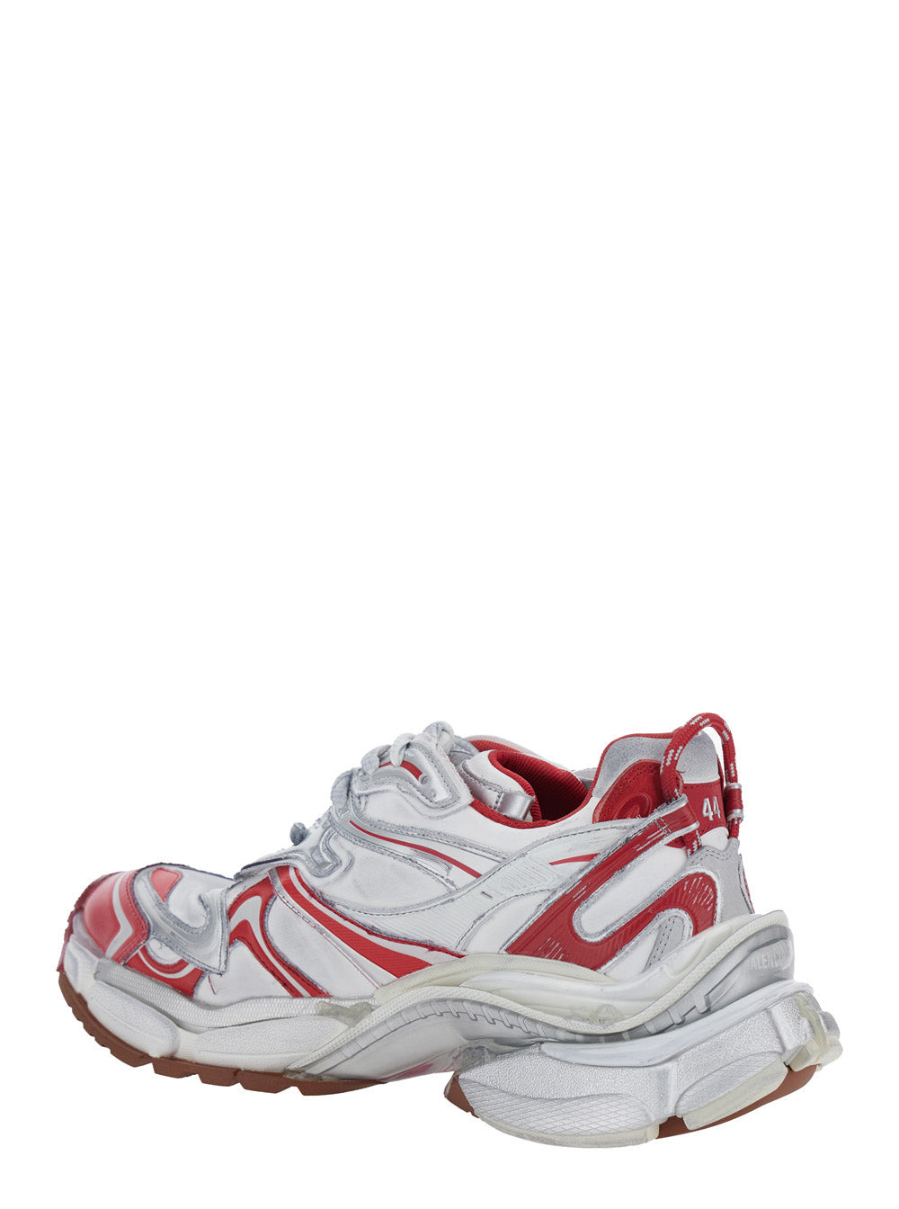 Balenciaga Men 'Runner 2' Multicolor Sneaker With Embossed Logo In Mesh And Nylon Man - 3