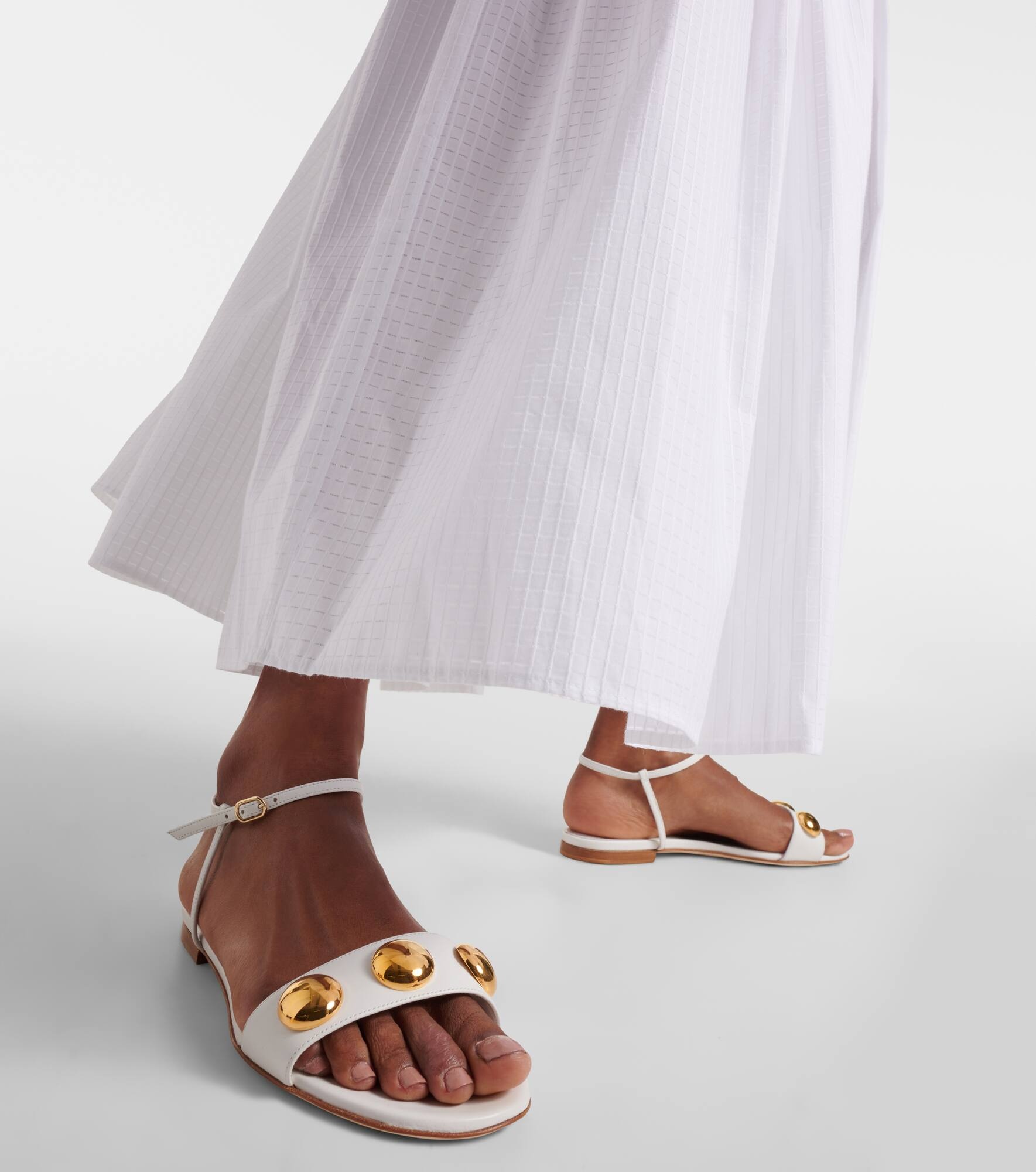 Chaouhen embellished leather sandals - 4