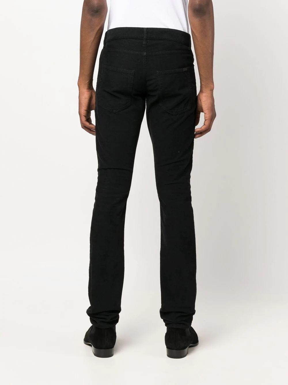 slim-cut corduroy jeans - 4