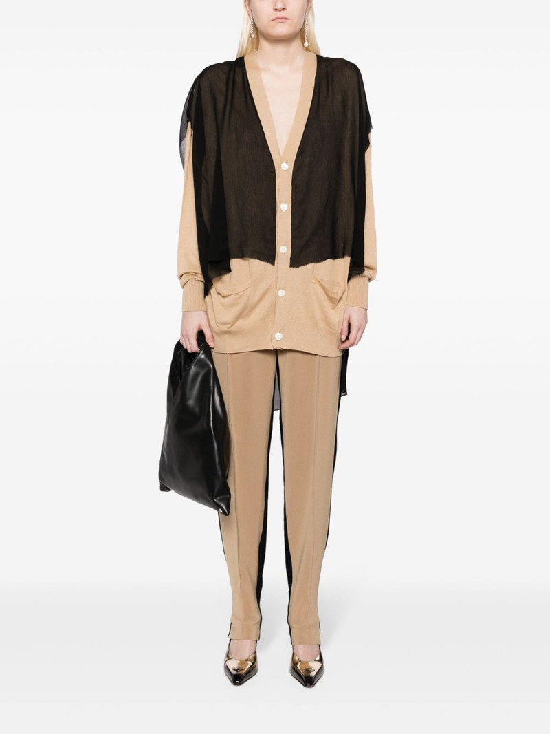 UNDERCOVER panelled elastic-waist trousers outlook