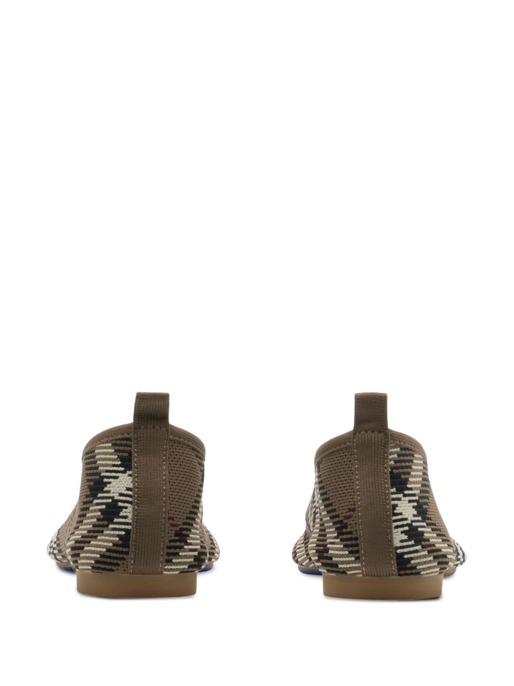 Burberry Checkered Ballerina Flats - 5