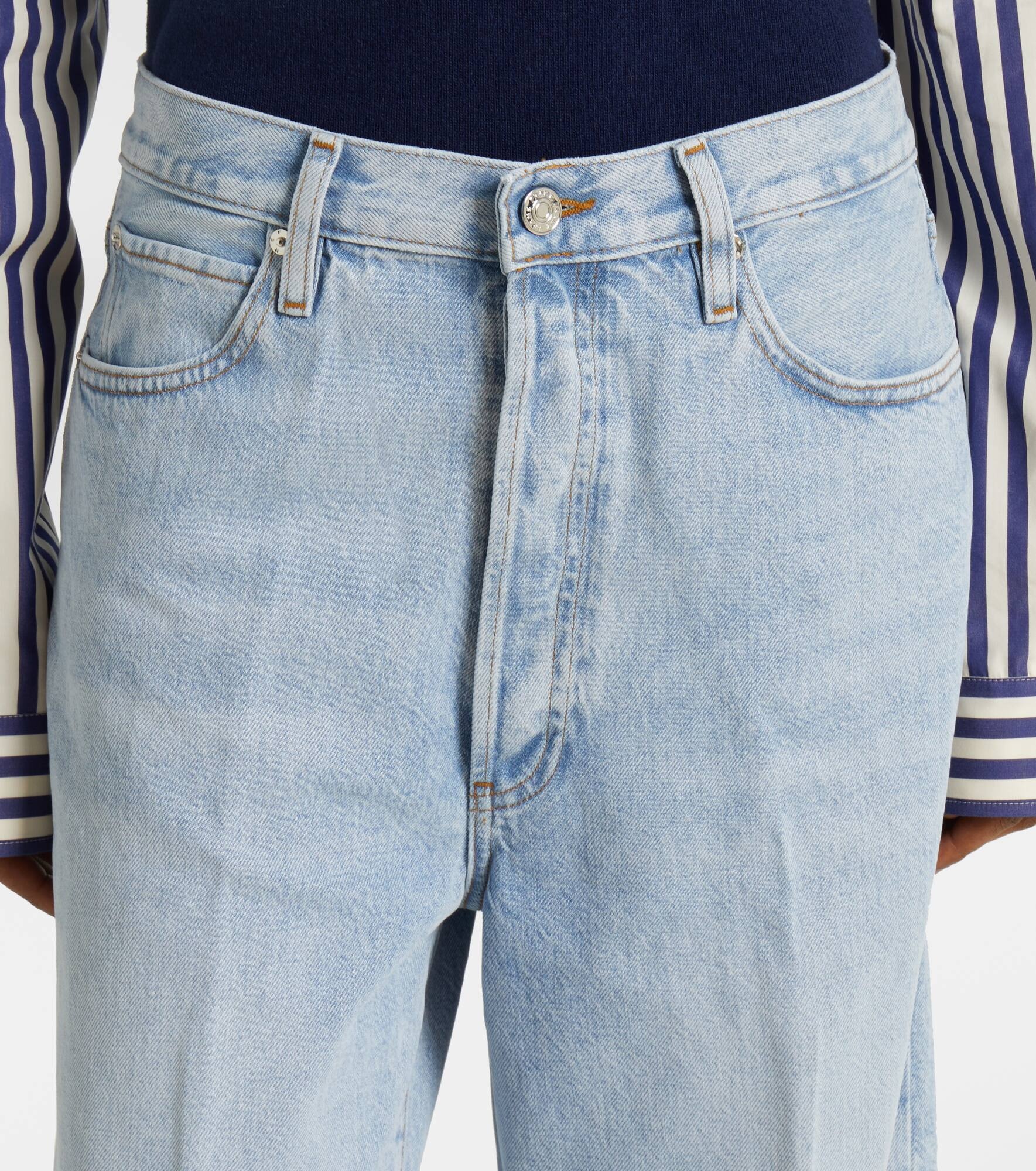 Le Low Baggy wide-leg jeans - 4