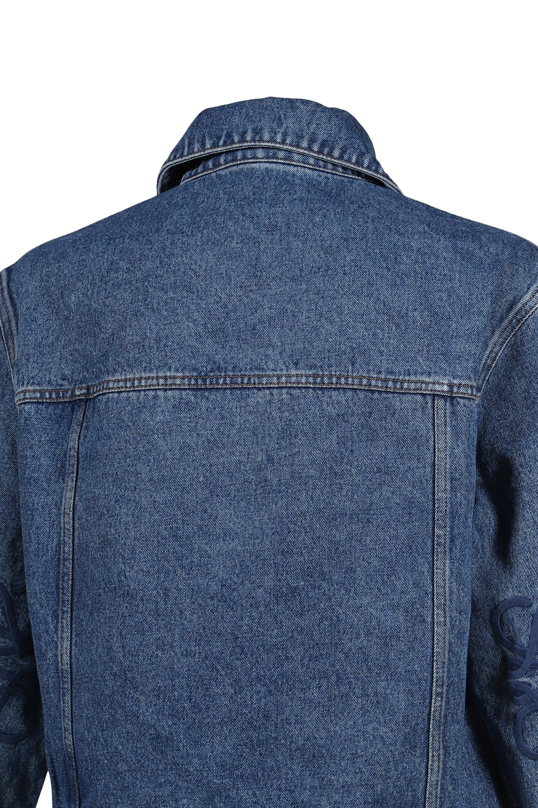 ANAGRAM JACKET / MID BLUE DENIM - 5