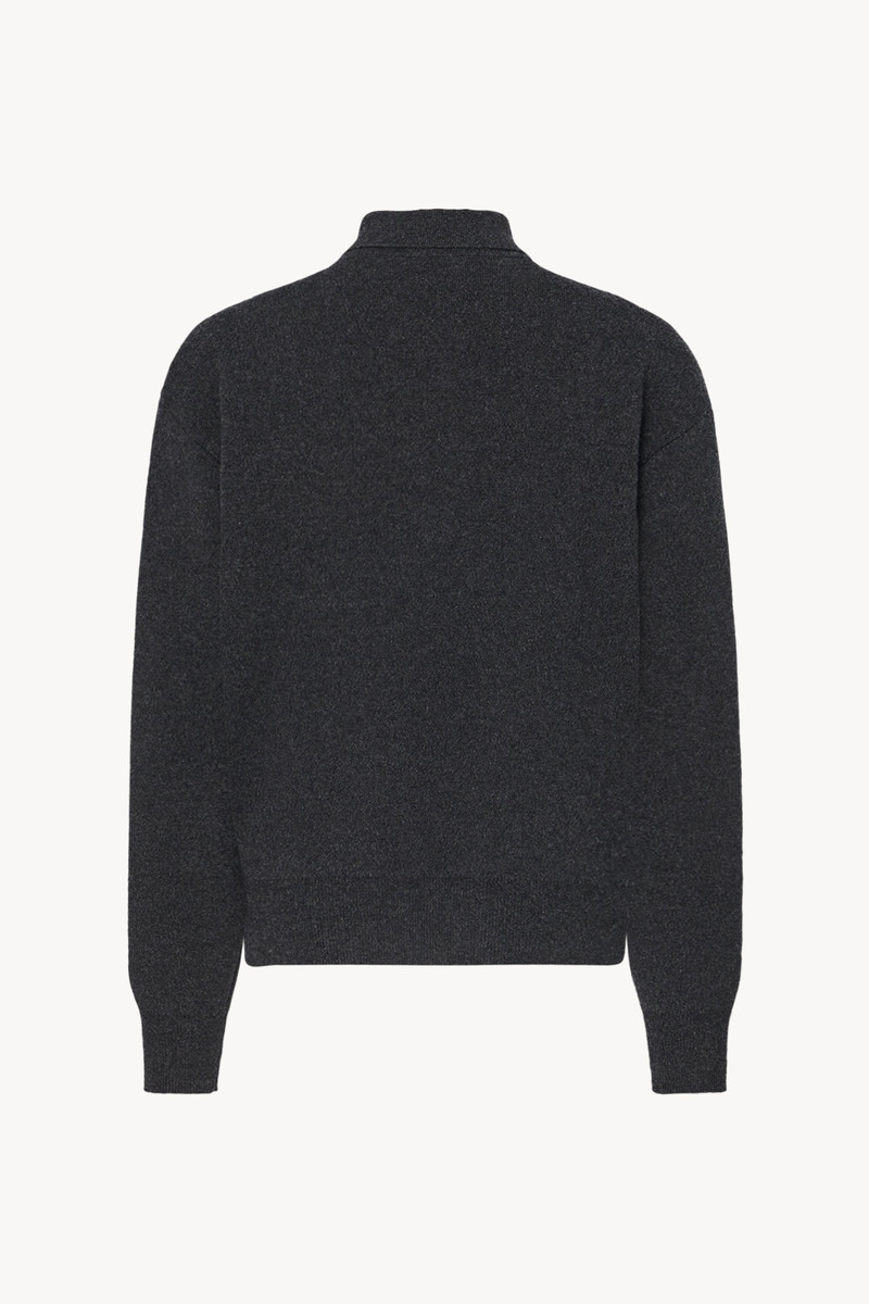 The Row Halvar Polo Sweater in Cashmere outlook