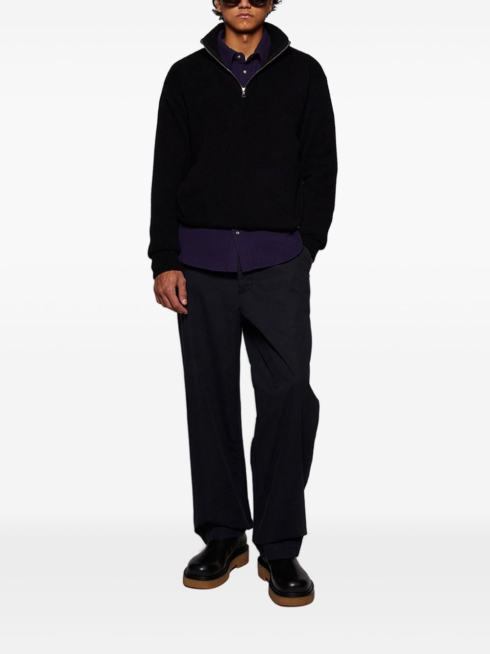 straight-leg trousers - 2