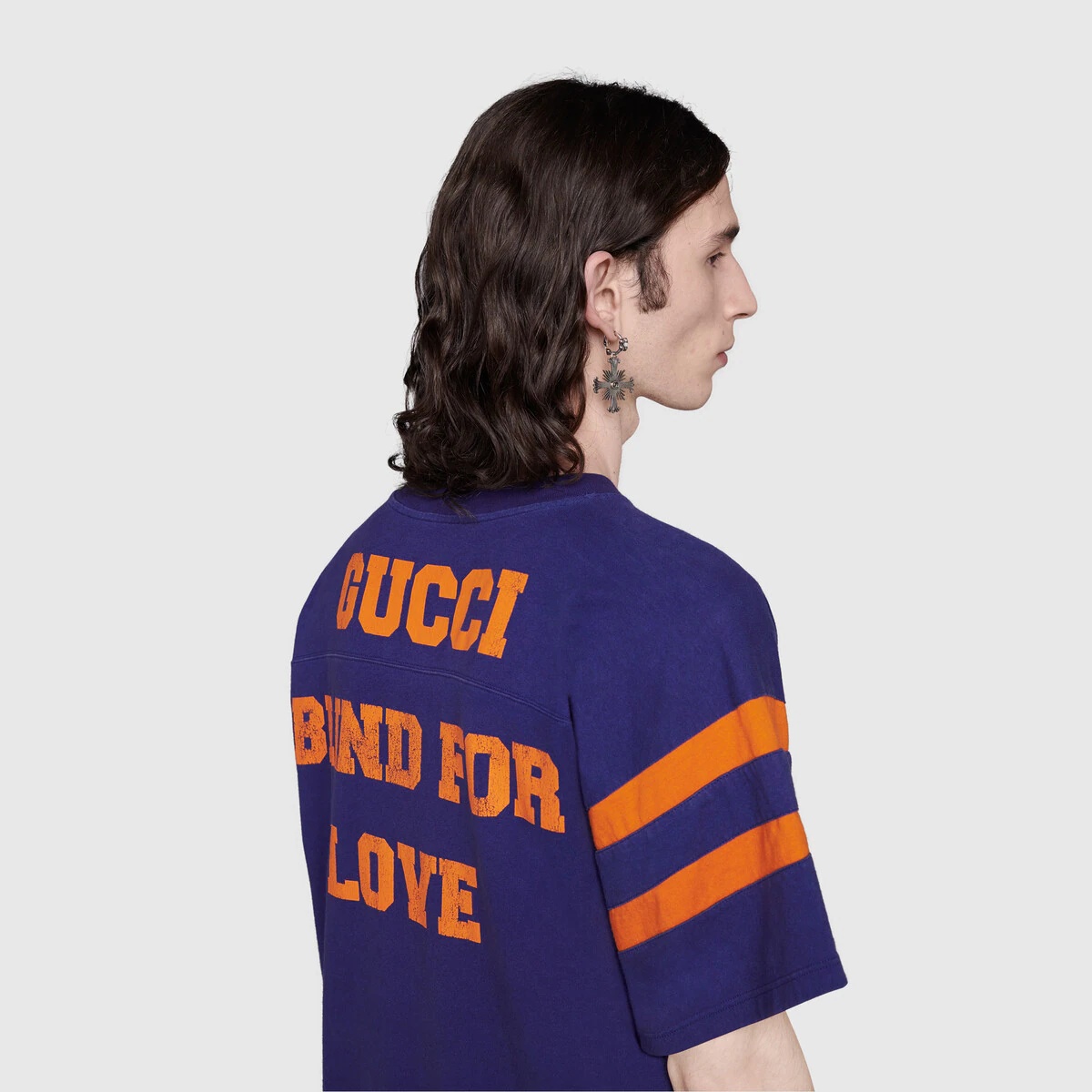 T-shirt with '25 Gucci Eschatology and Blind for Love 1921' print - 9