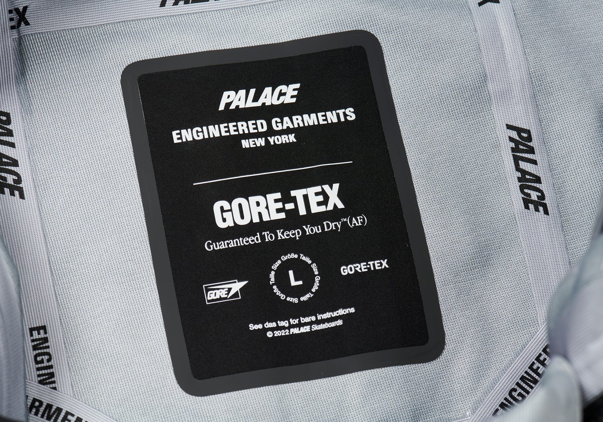 PALACE ENGINEERED GARMENTS GORE-TEX FA PANT BLACK - 15