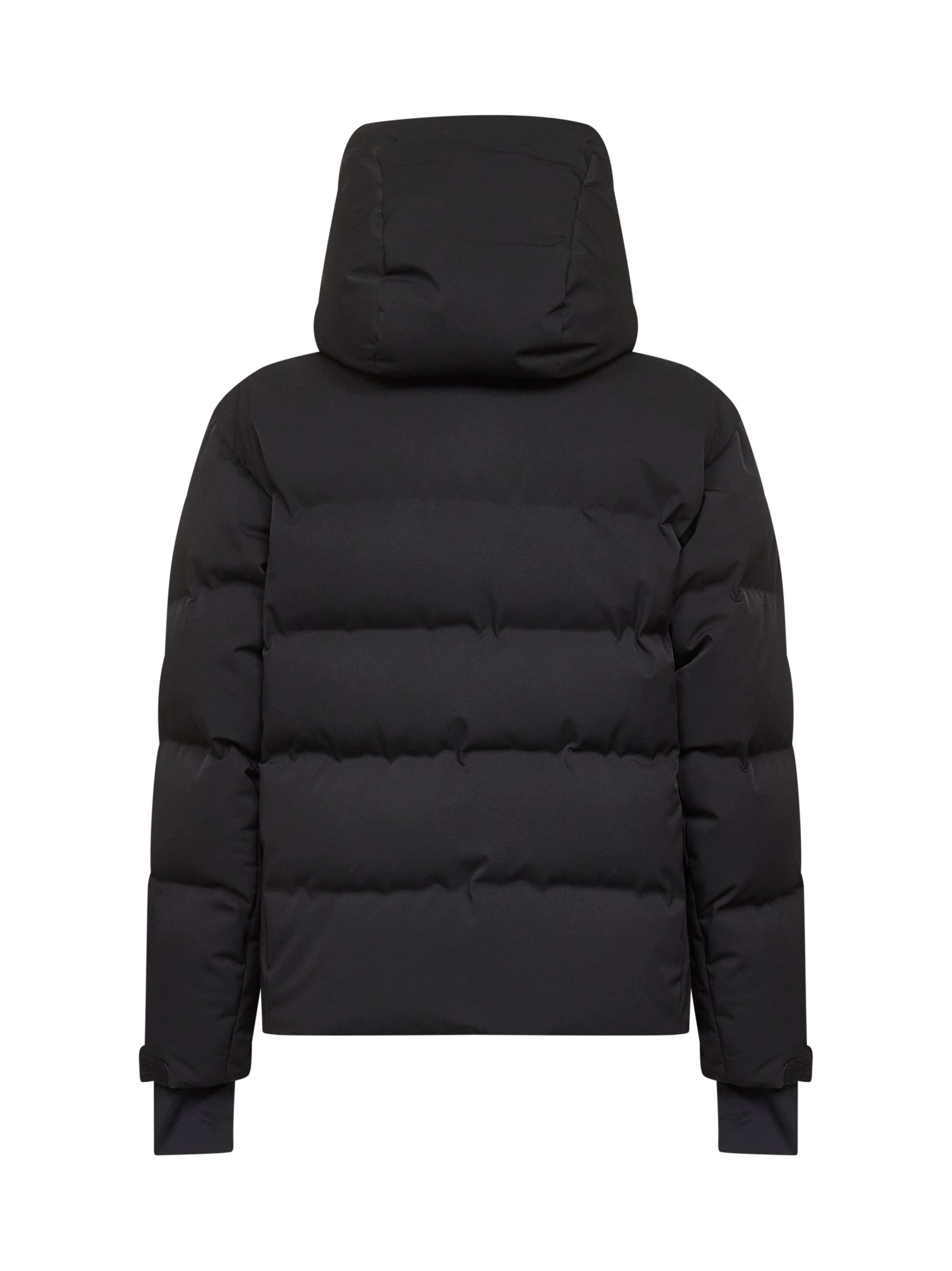 Black Fellberg hooded down jacket - 2