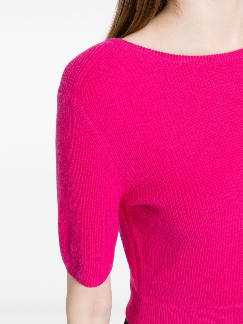Josefina cut-out cashmere top 5