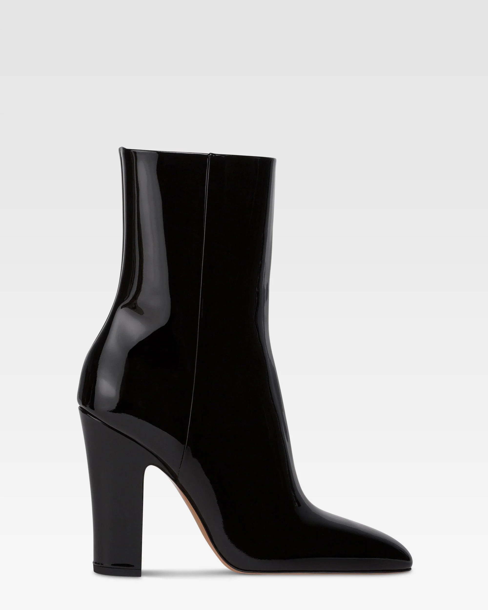 Patent leather ankle boot - 1