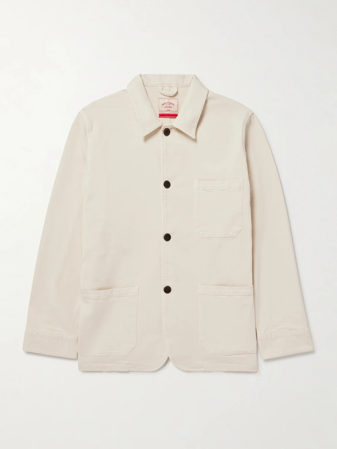 Labura Stretch-Cotton Twill Overshirt - 1