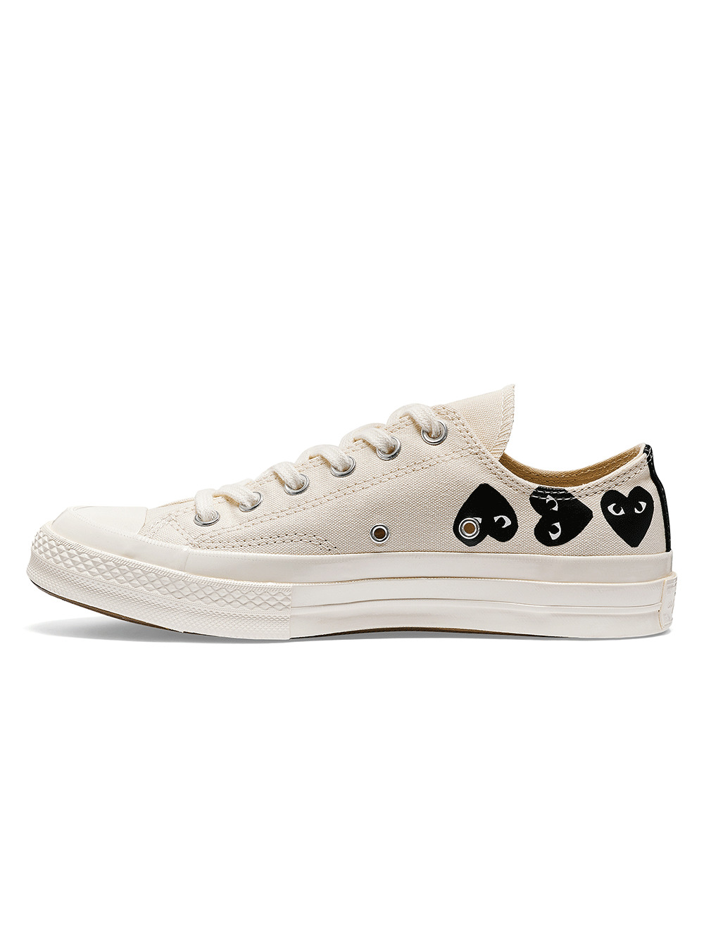 Converse Multi Black Heart Low Top - 2