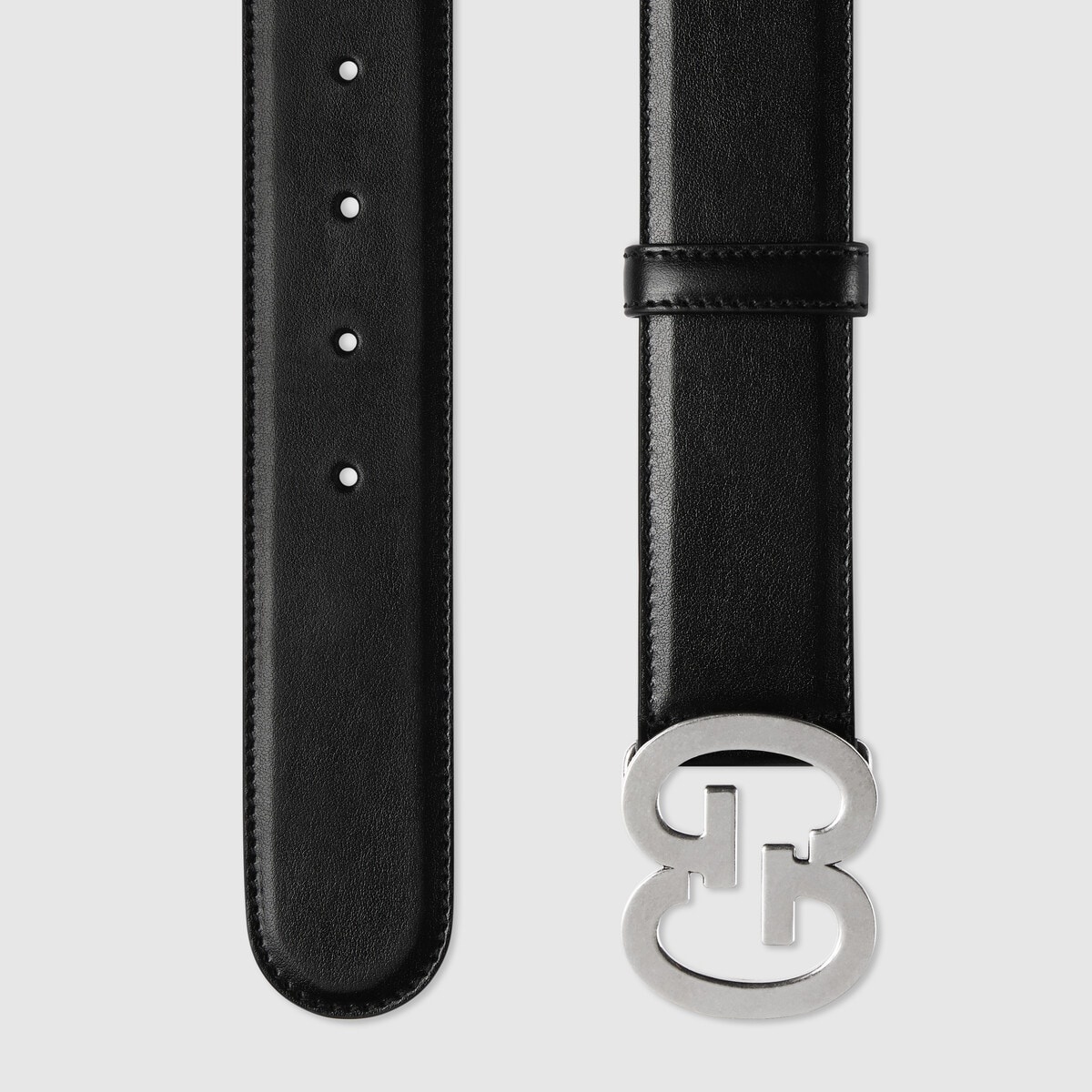 GG buckle wide belt - 2