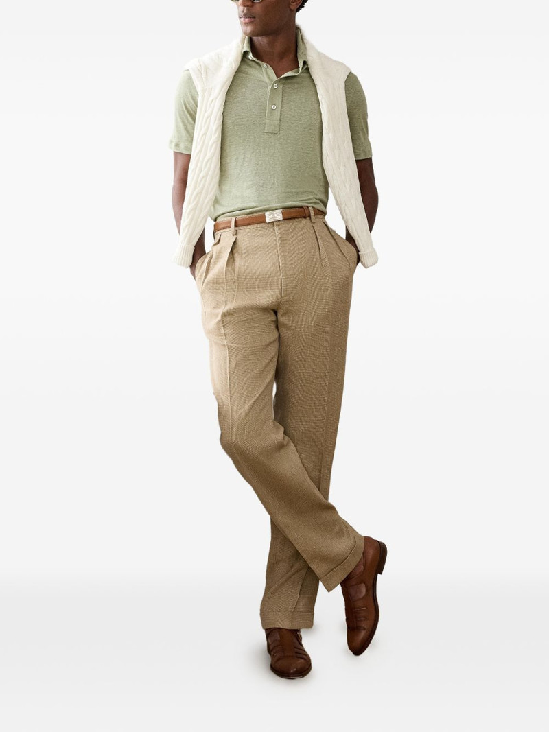 Ralph Lauren linen polo shirt outlook