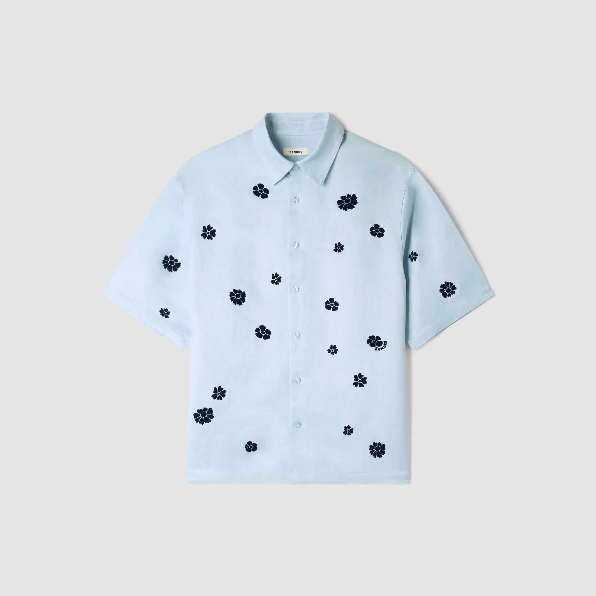 LOOSE-FIT FLORAL SHIRT - 1
