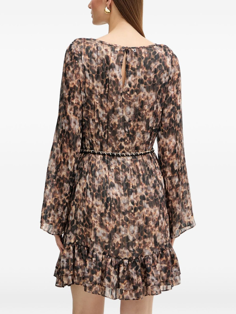 ruffled-hem mini dress 3