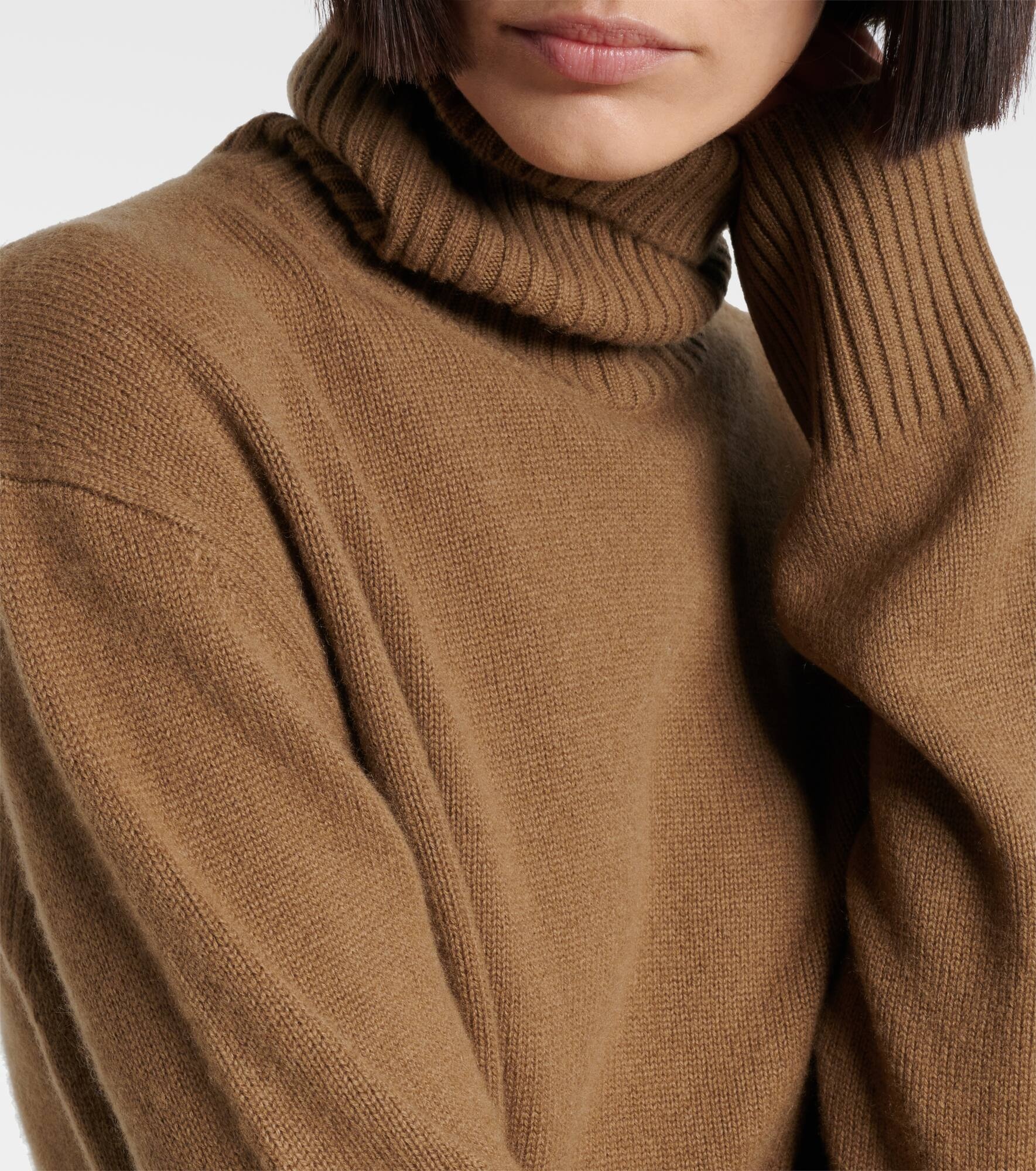 Cashmere turtleneck sweater - 4