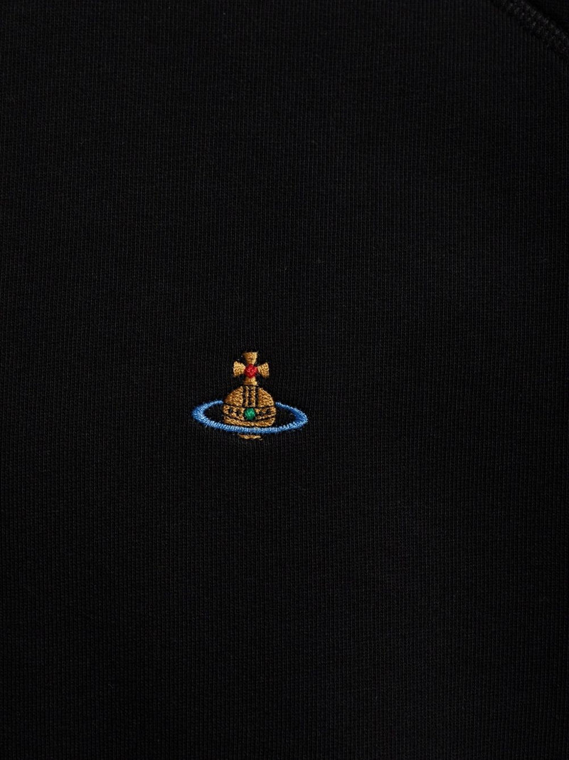 crew-neck embroidered sweatshirt 6