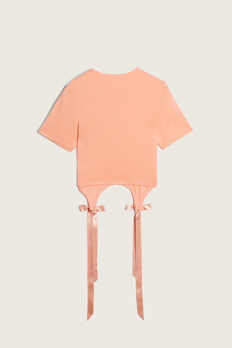 Simone Rocha Bow Tail Easy T-Shirt outlook