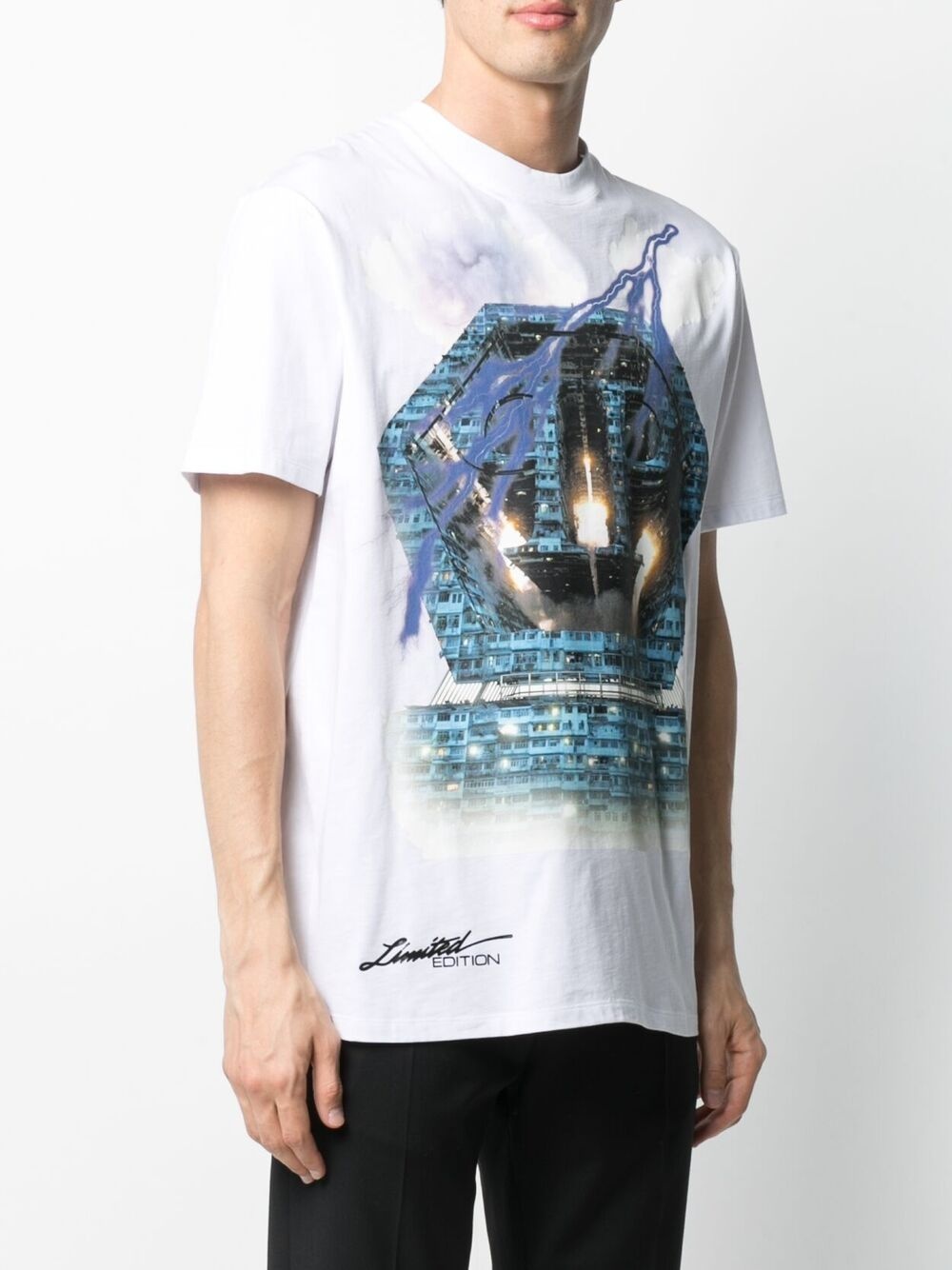 Universe graphic-print T-shirt - 4