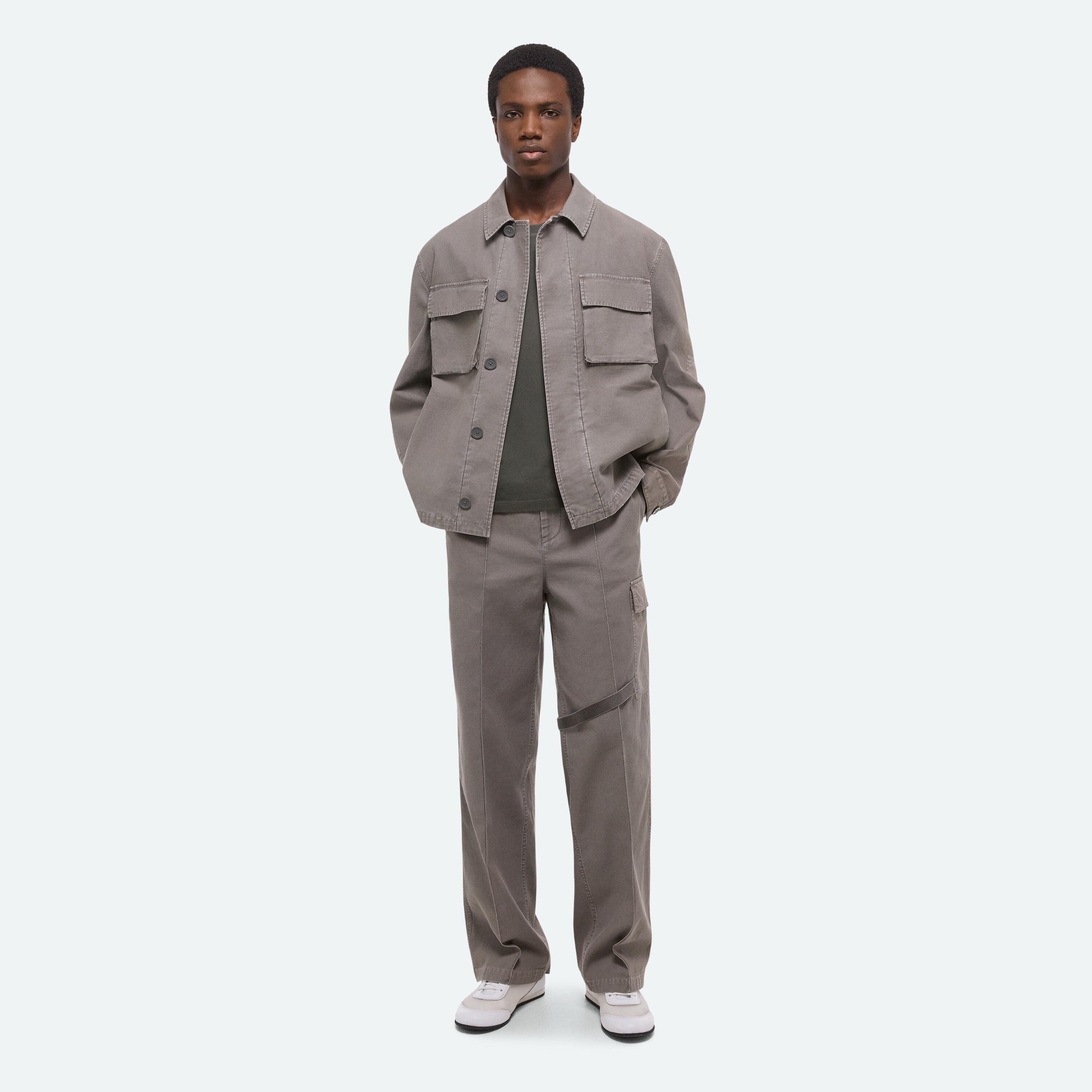 GARMENT-DYED UTILITY JACKET - 2