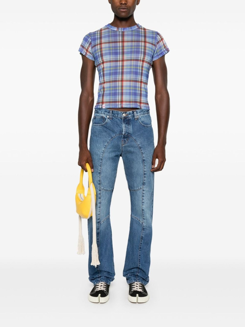 EDWARD CUMING seam-detailed straight jeans outlook