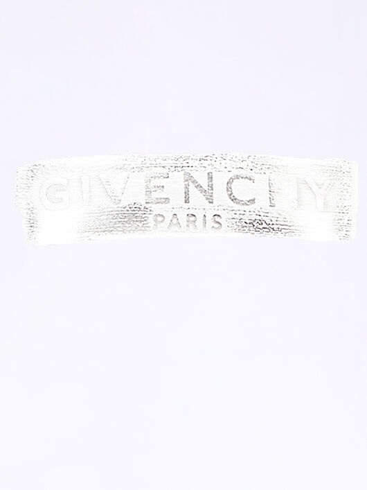 GIVENCHY t-shirt with latex band - 4