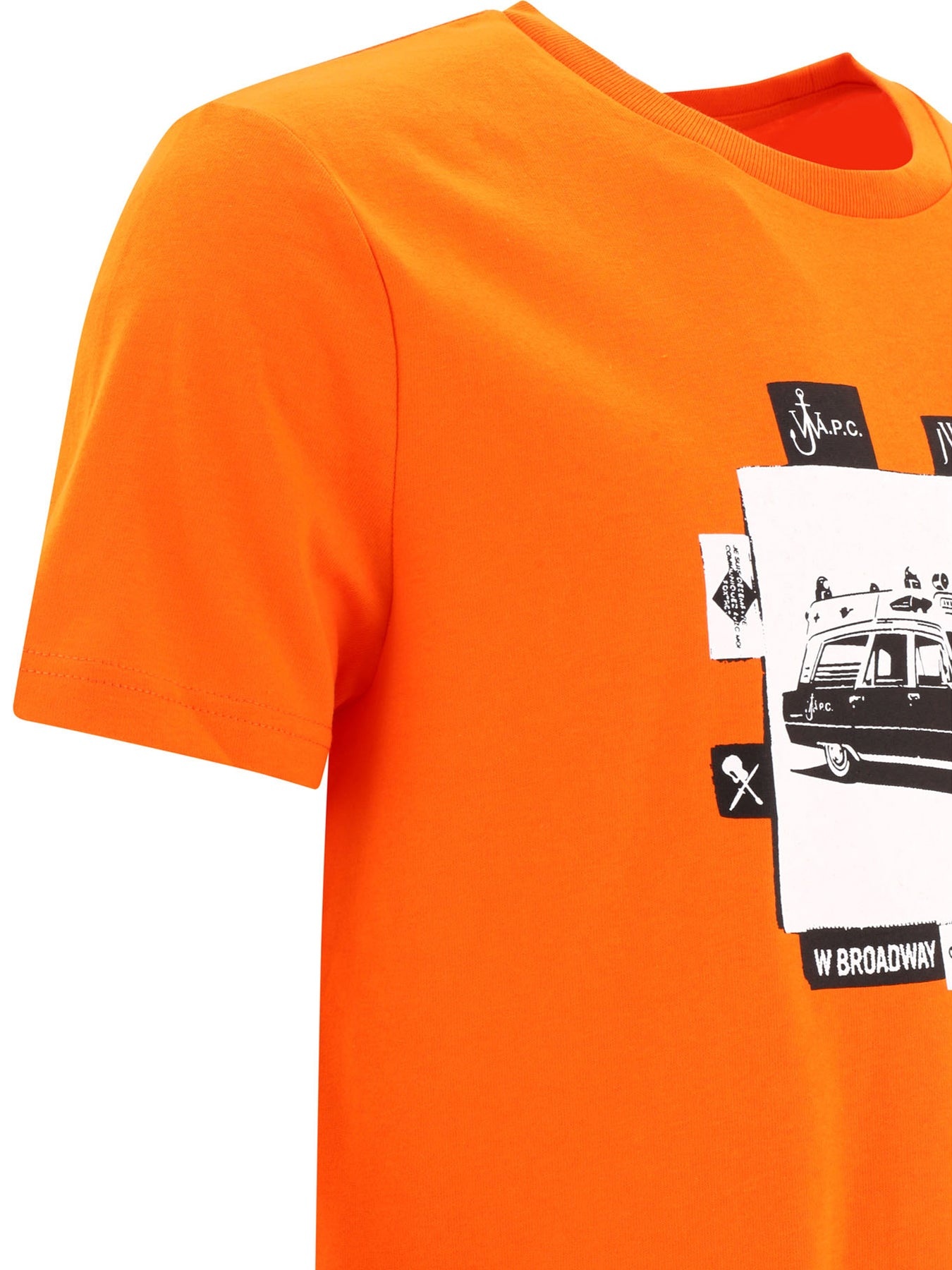 Jo Apc X Jw Anderson T-Shirts Orange - 4