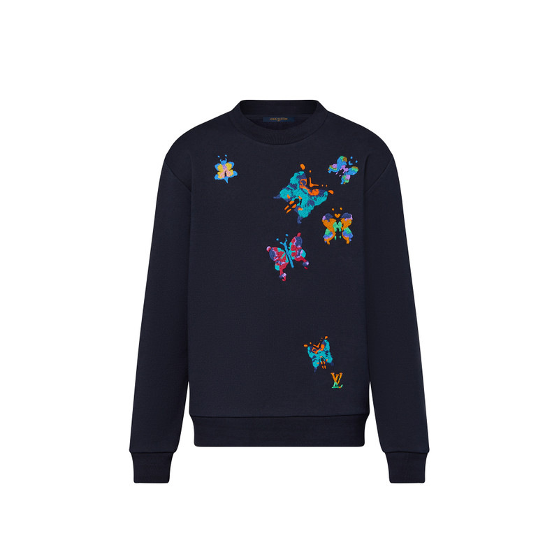 LV 버터플라이 Crewneck 스웨터 - 1