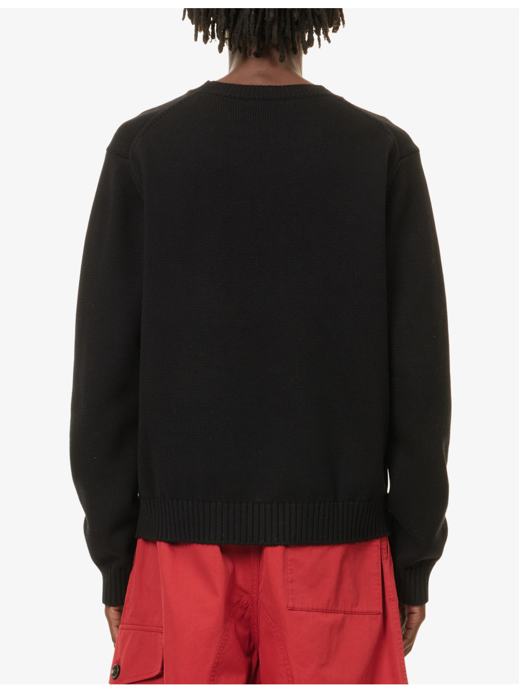 Mushroom-Intarsia Cotton-Blend Knit Jumper - 4