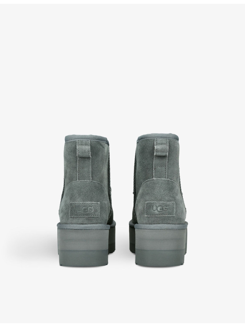 UGG Classic Mini platform suede boots outlook