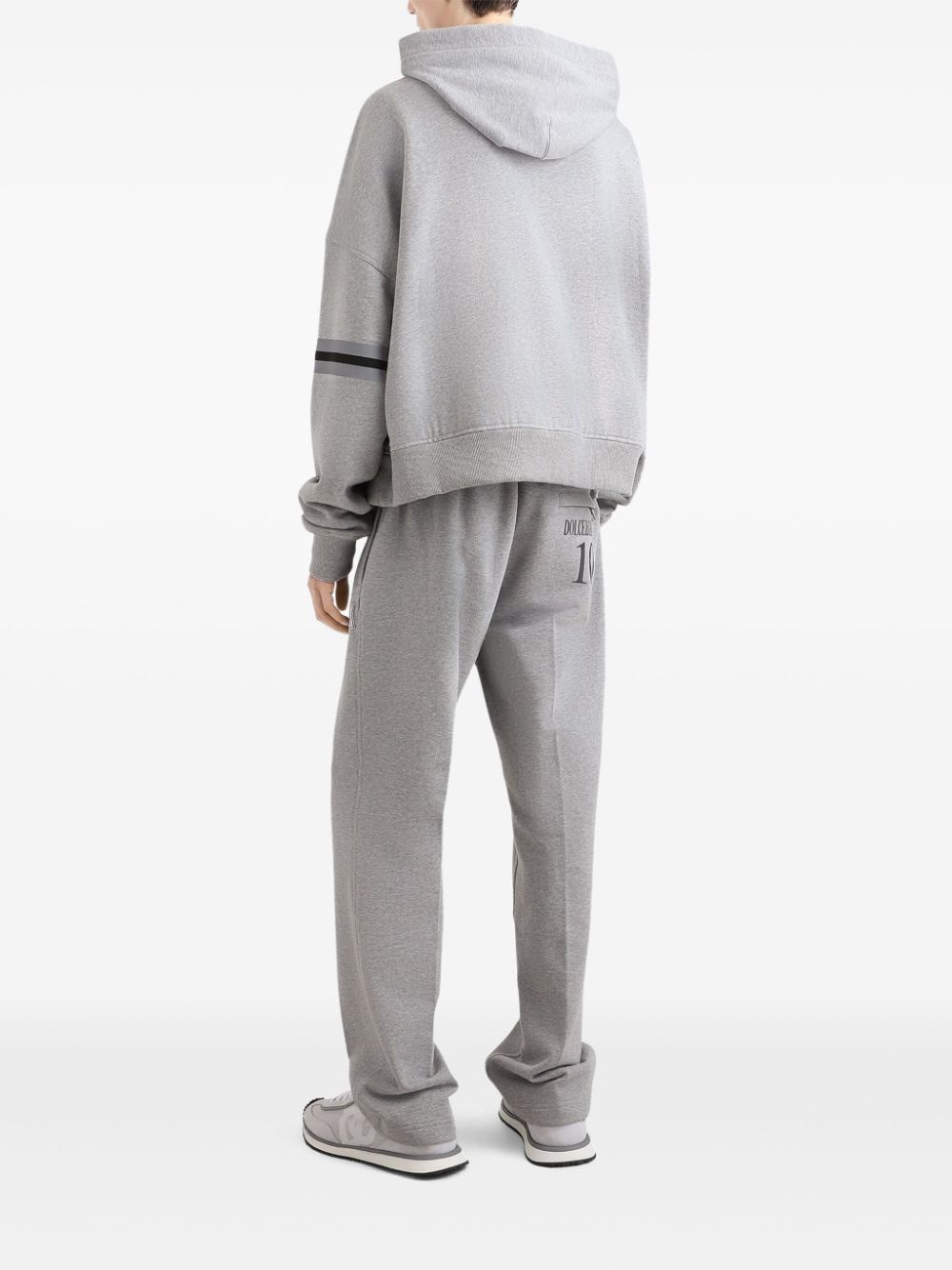 logo-print hoodie - 3