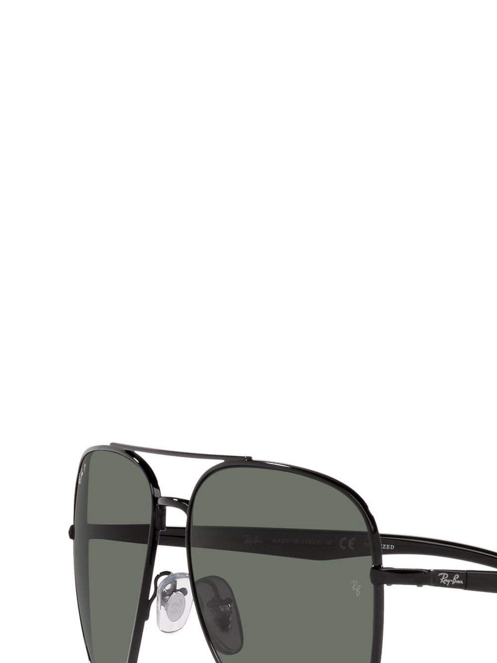 square-frame aviator sunglasses - 3