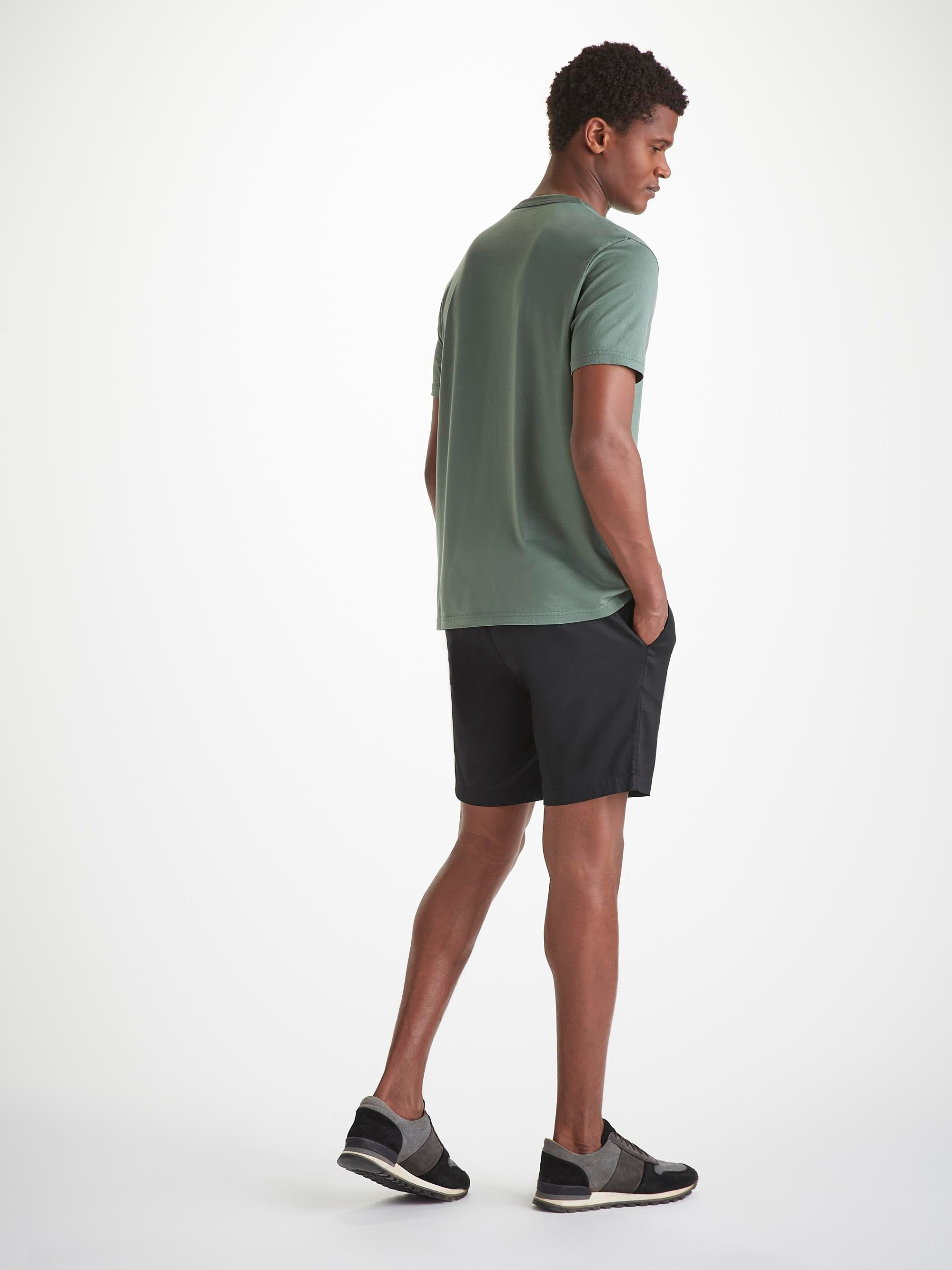 Men's Shorts Harris Lyocell Cotton Black - 4